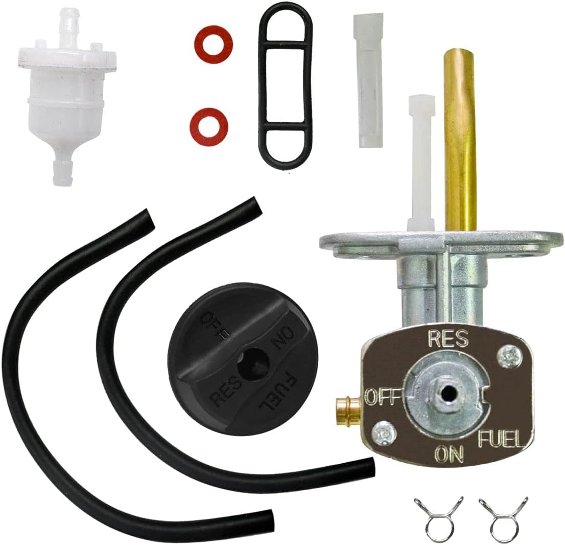 0470-445 Fuel Valve for Arctic Cat 250 300 400 500 2x4 4X4 Petcock Fuel Gas Tank Switch Shut Off Valve Replace 0470-344 0470-363 0470-365 0470-401 ATV