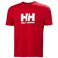 Helly Hansen Uomo T-Shirt con Logo HH 3.0, Rosso