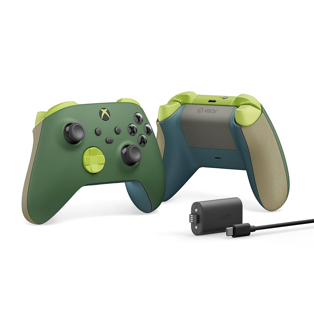 未使用品Xbox ワイヤレスコントローラー&充電バッテリー Amazon.co.jp: Xbox ワイヤレス コントローラー (リミックス