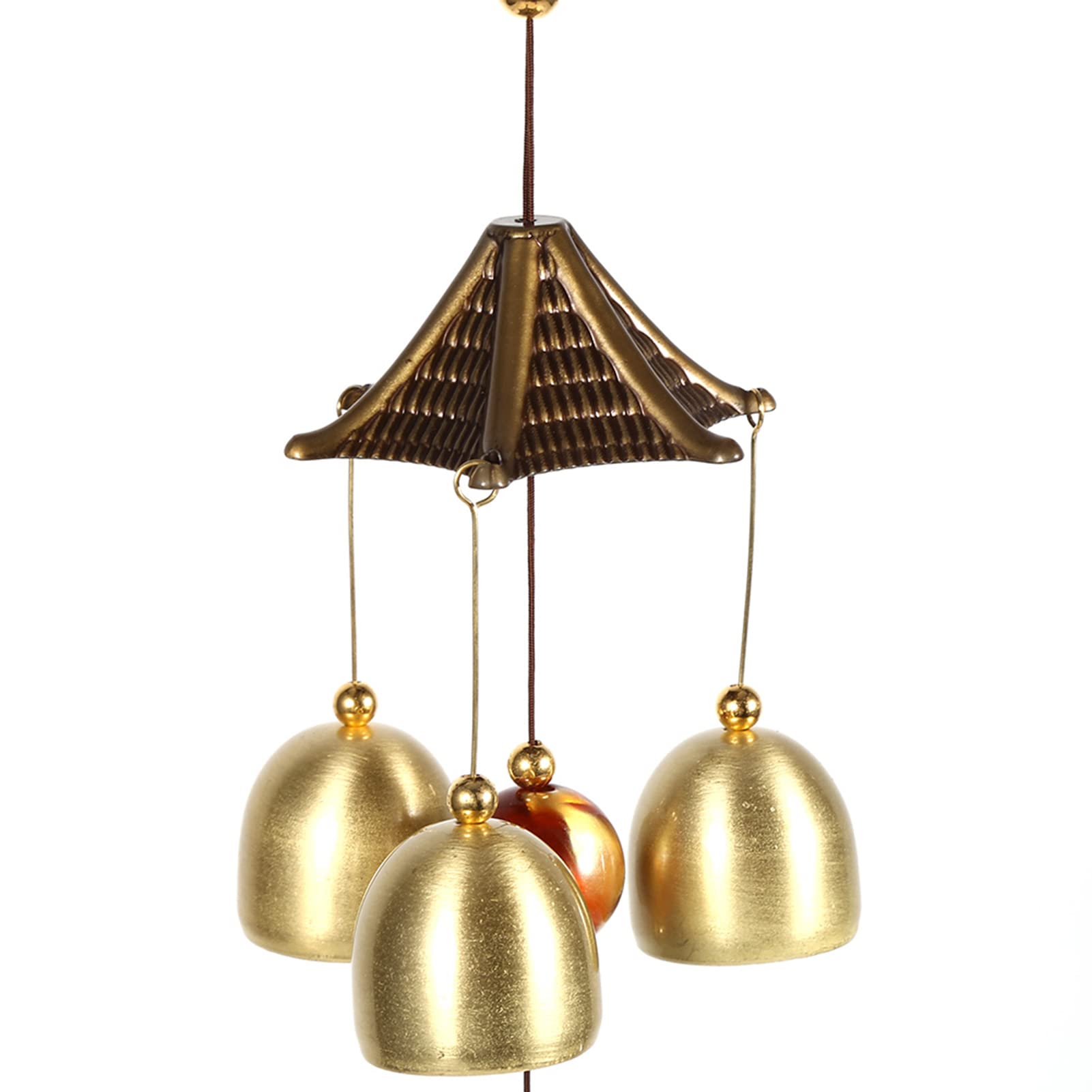 Generic Campana de Viento de Metal con Forma de Elefante, Decoración de Campanas de Iglesia para Ventana o Puerta del Hogar, Lindas Campanillas para un Ambiente Feliz, Decoración de Jardín y Patio