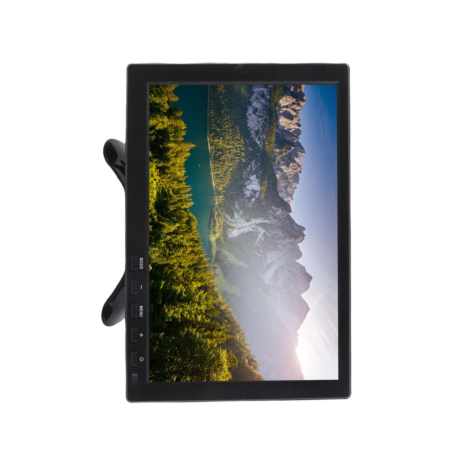 Monitor Universale da 10,1 Pollici 1280x800 16:10 1920x1080 Monitor TFT LCD HD Supporta VGA + HDMI + BNC + AV + Ingresso USB per /360//CCTV con guarigione di 400 CD/m²(EU Plug)
