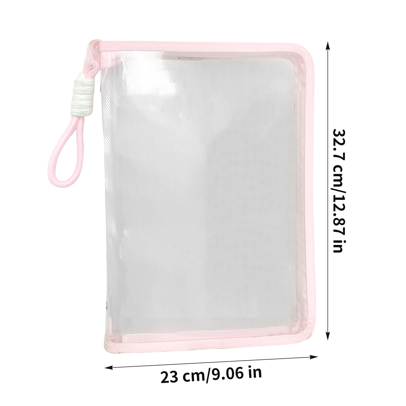 Buste Trasparenti Con Cerniera Per Documenti Buste Sigillabili per File con | Contenitore Capiente E Robusto Per Materiale Scolastico Fogli Quaderni Libri Di Carta
