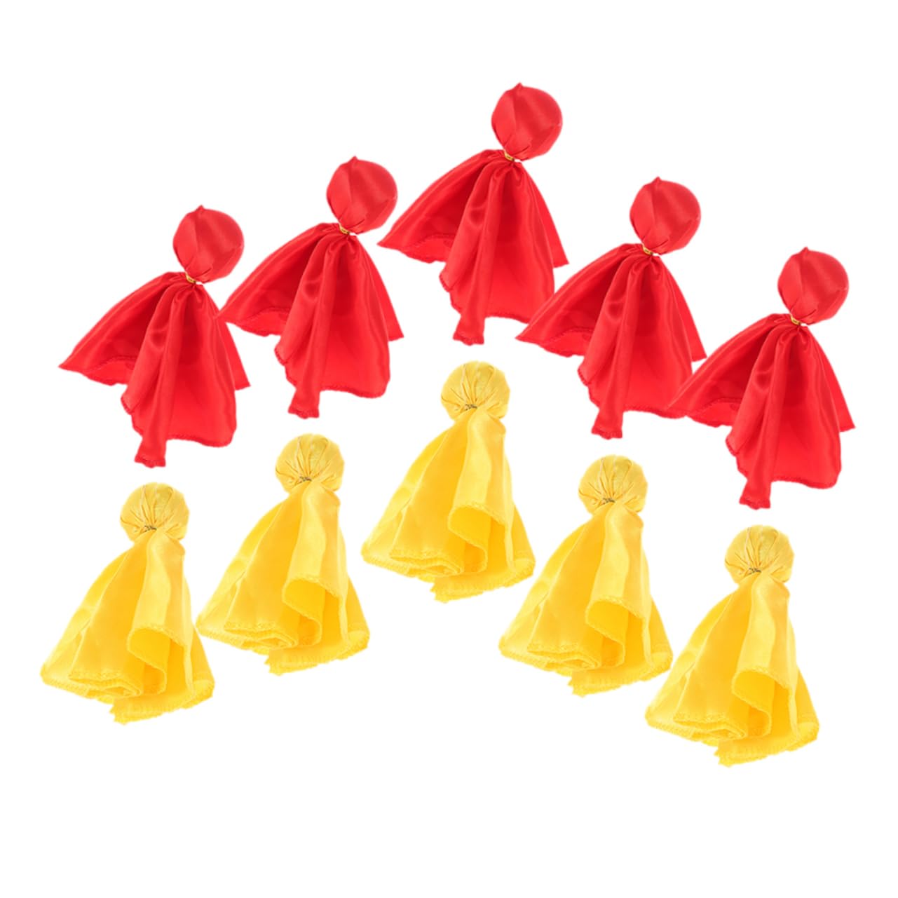 INOOMP Soccer Penalty Flag Set 10pcs Football Referee Flags Tossing Accessory for Sports and Party Supplies