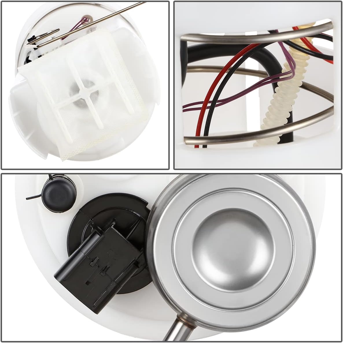 J2 Engineering Electric Fuel Pump Module Assembly Compatible with 98-01 Ram 1500 3.9L 5.2L 5.9L 8.0L Replace E7111M, J2-FPM-0065