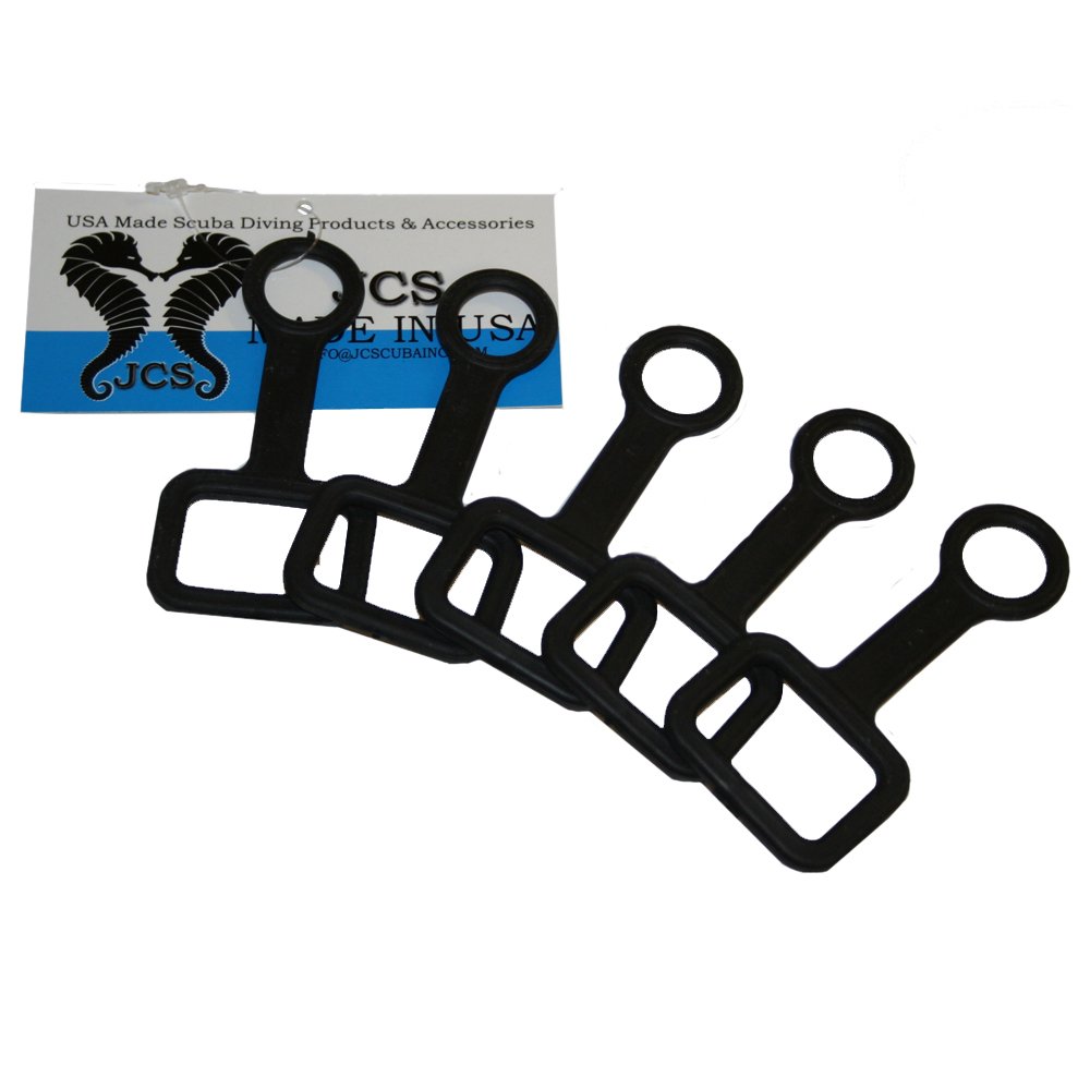 JCS Rubber Octopus (Octo) Holder, (5 Pack)