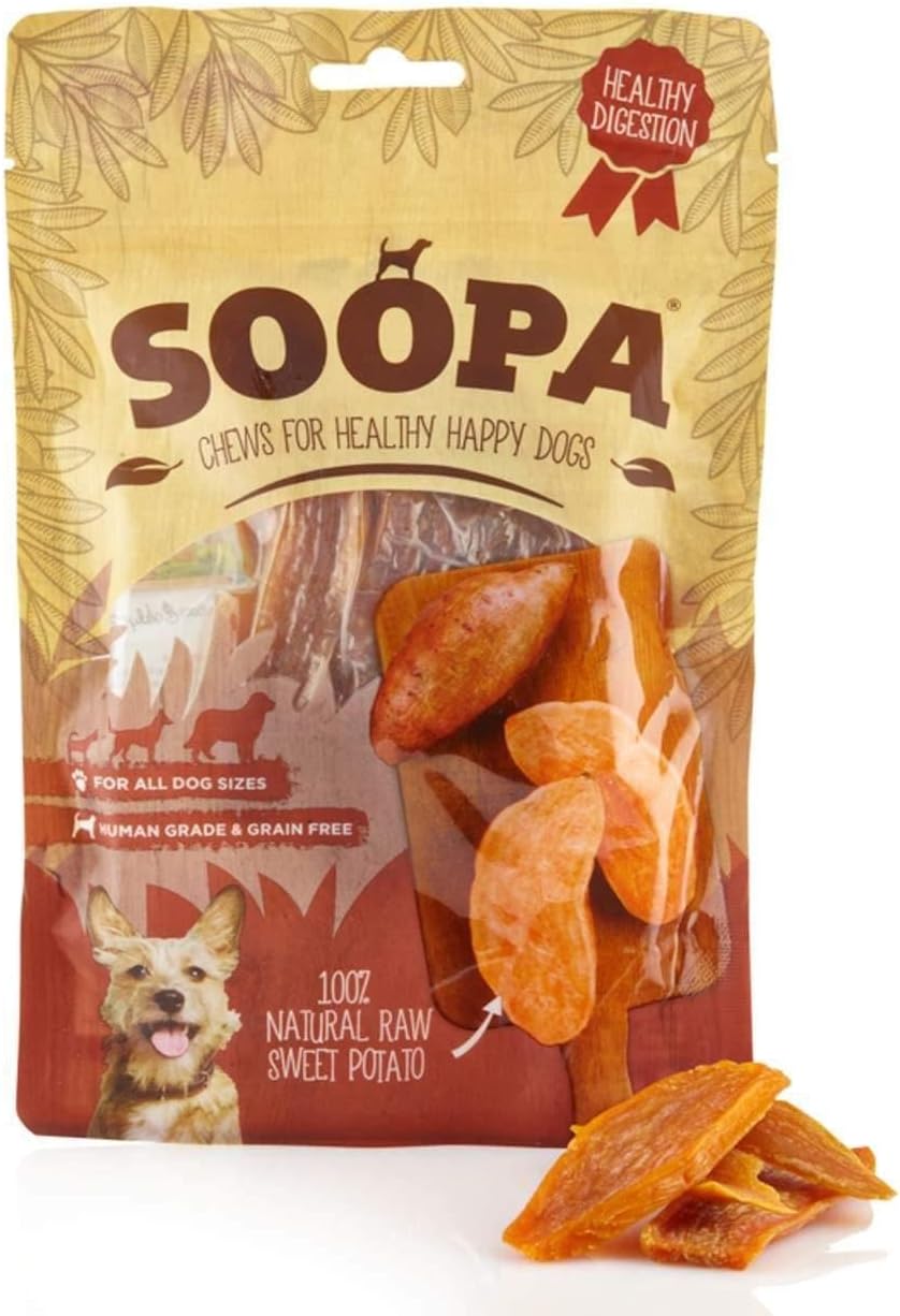 Soopa Sweet Potato Chews Dog Treat, 100 g