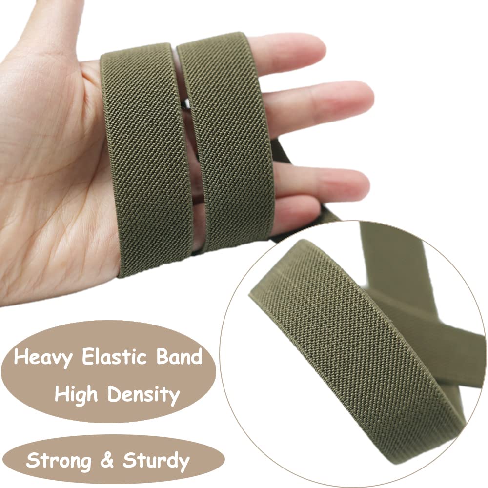 専用duduvava様POSTELEGANT/ Wool Twill Easy Amazon.com: 1 inch Knit Elastic Band Olive Green 10 Yards