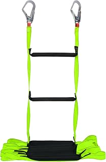 16.4 Feet Green Fire Escape Ladder Emergency Fire Ladder for House Residence Reusable Portable Safet