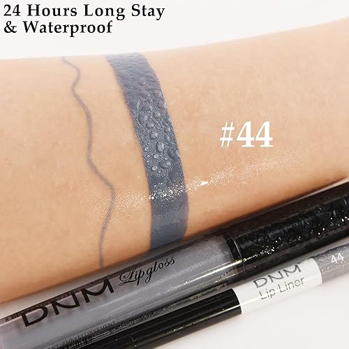 Miniatura 369 de evpct Juego de 3 lápices labiales líquidos de color oscuro, color rojo, verde esmeralda, mate, 24 horas, de larga duración, impermeable, a prueba