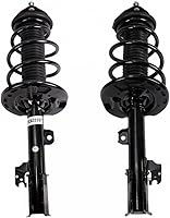 Vista 23 de TRQ - Conjunto de puntal delantero y resorte helicoidal (lados del conductor y del pasajero), para auto