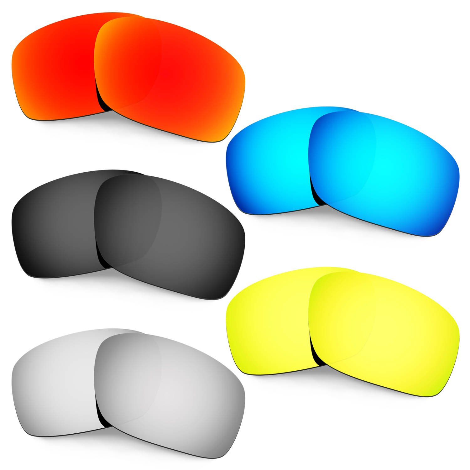 Lentes de repuesto para Oakley Scalpel ideales para ciclismo y running 8