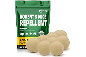 Moth Balls for Rodents Indoor - Rodent and Mice Repellent Outdoor/Indoor