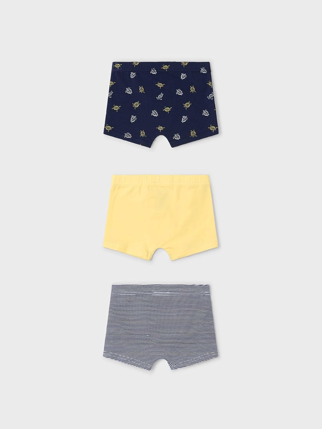 Mayoral Set of 3 Boxers for Boys Yellow
