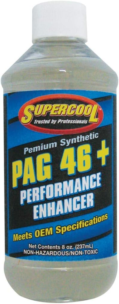 TSI Supercool PAG Oil 46 Viscosity with Performance Enhancer 8 oz (1)