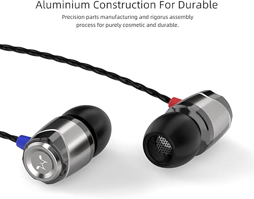 Miniatura 6 de SoundMAGIC E10C Auriculares con cable con micrófono HiFi Stereo Auriculares Aislamiento de ruido en el oído Auriculares Potente Bass Cable libre de