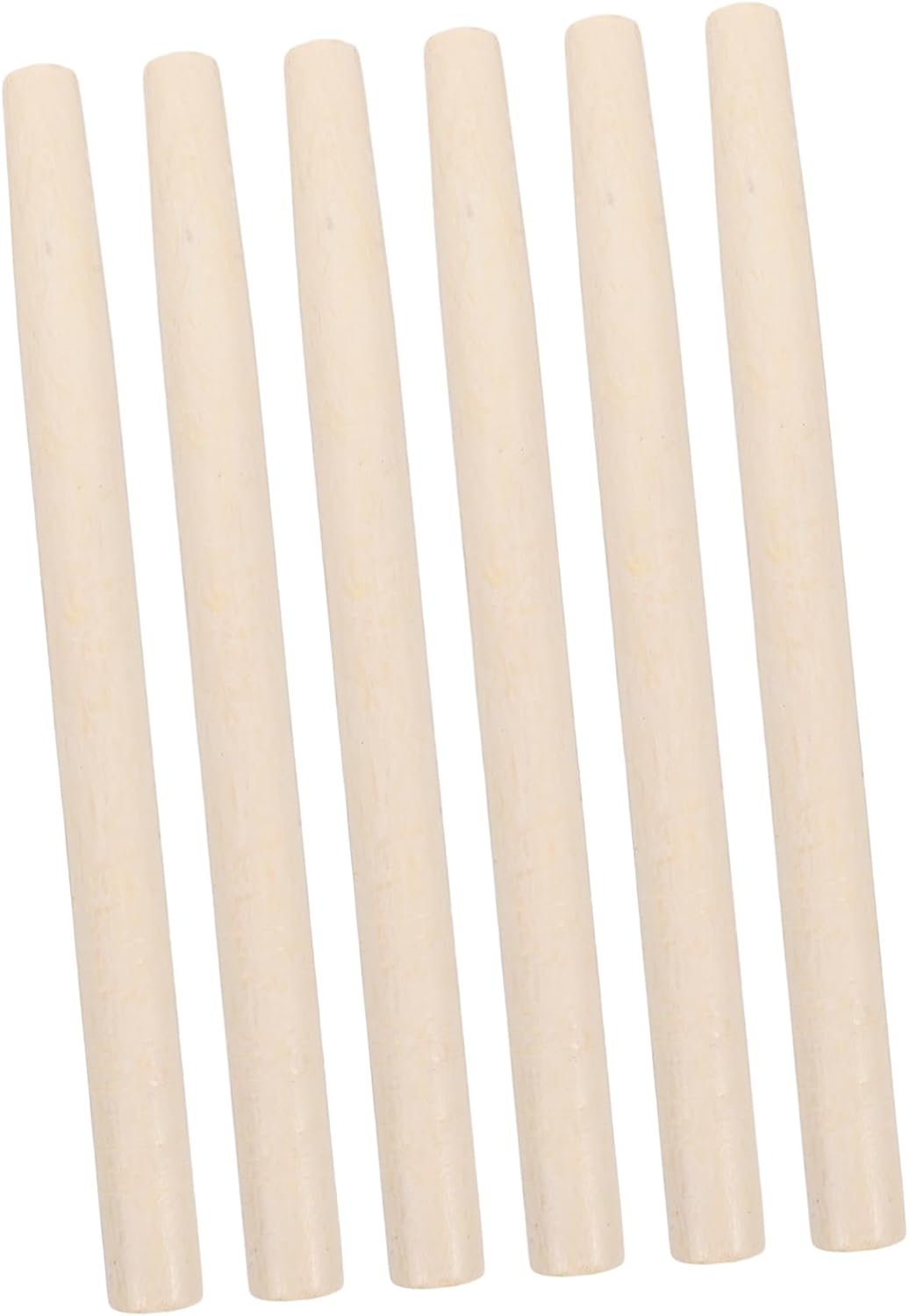 Yardwe 6pcs Wooden Axe Hoe Shovel Handle Replacement Durable Wood Tool Handles for Garden Use Comfortable Grip for Reduced Hand Fatigue Versatile Compatibility
