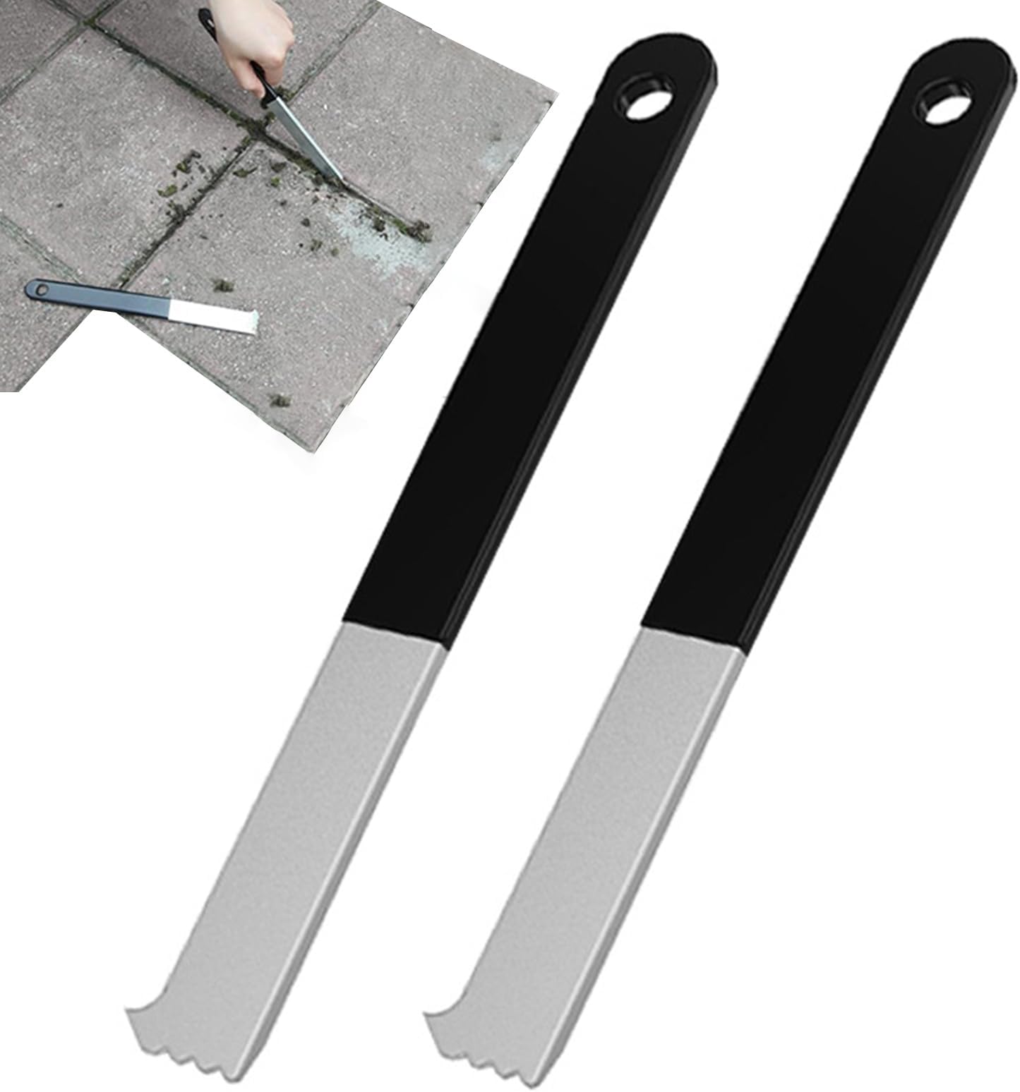 Paver Lifter Tool | 2X Handheld Metal Paver Extractor - Patio Removal Tool, Sunken Brick,Sidewalk Scraper for Garden Lawn Yard Patio