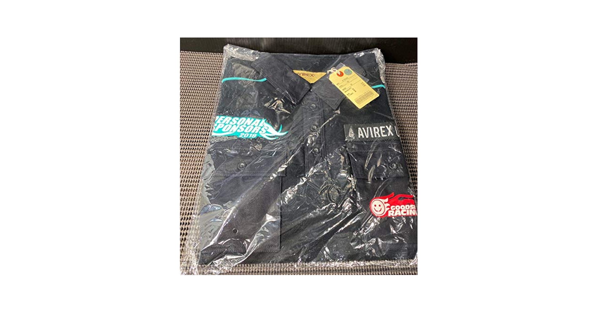 【匿名配送】AVIREX　グッドスマイルレーシング初音ミク　コラボポロシャツ　M 匿名配送】AVIREX グッドスマイルレーシング 初音ミク コラボ