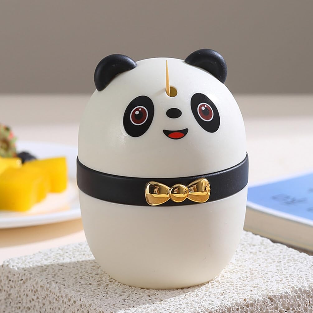 Amazon.co.jp: Kichvoe パンダ 爪楊枝 、 クリエイティブ プッシュ式 