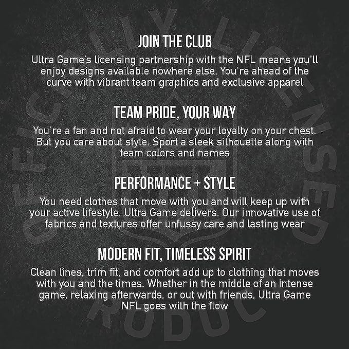 Miniatura 5 de Ultra Game NFL - Sudadera con capucha y cremallera completa para mujer