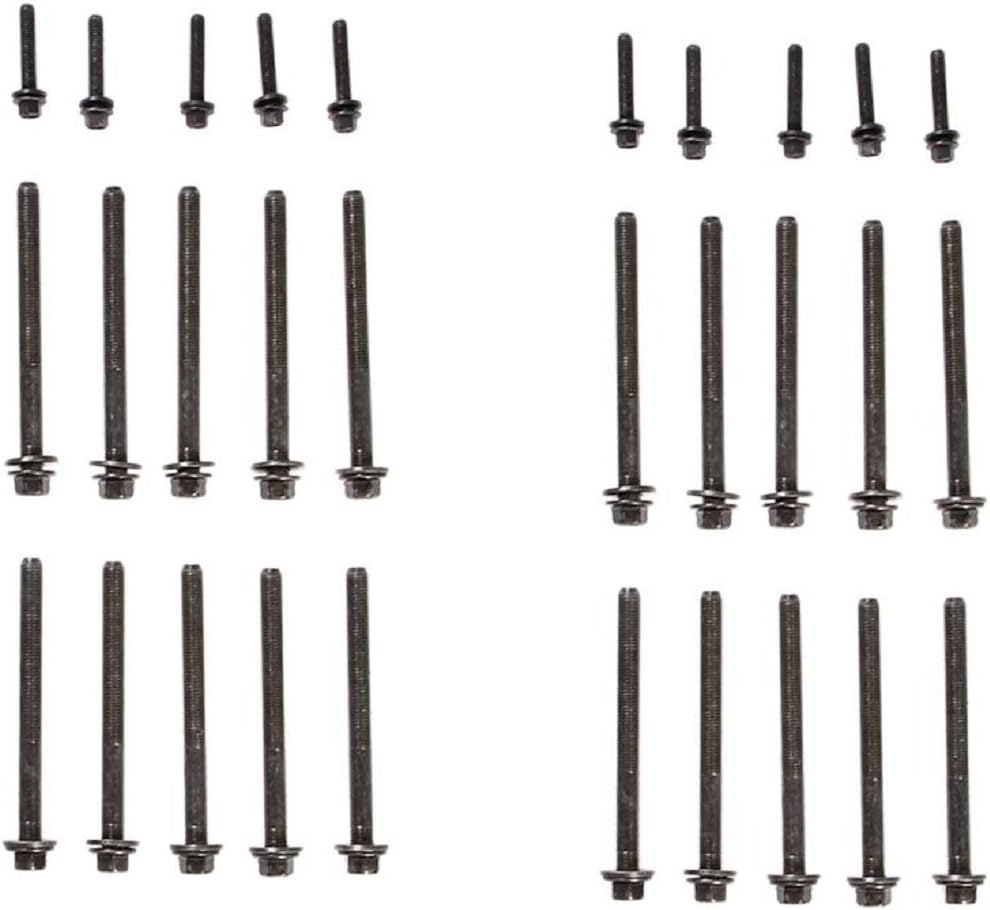 Mahle MLS Head Bolts & Gaskets Pair of (2) for Chrysler Dodge Jeep 5.7 HEMI V8 2003-15 ((1) Right and (1) Left)