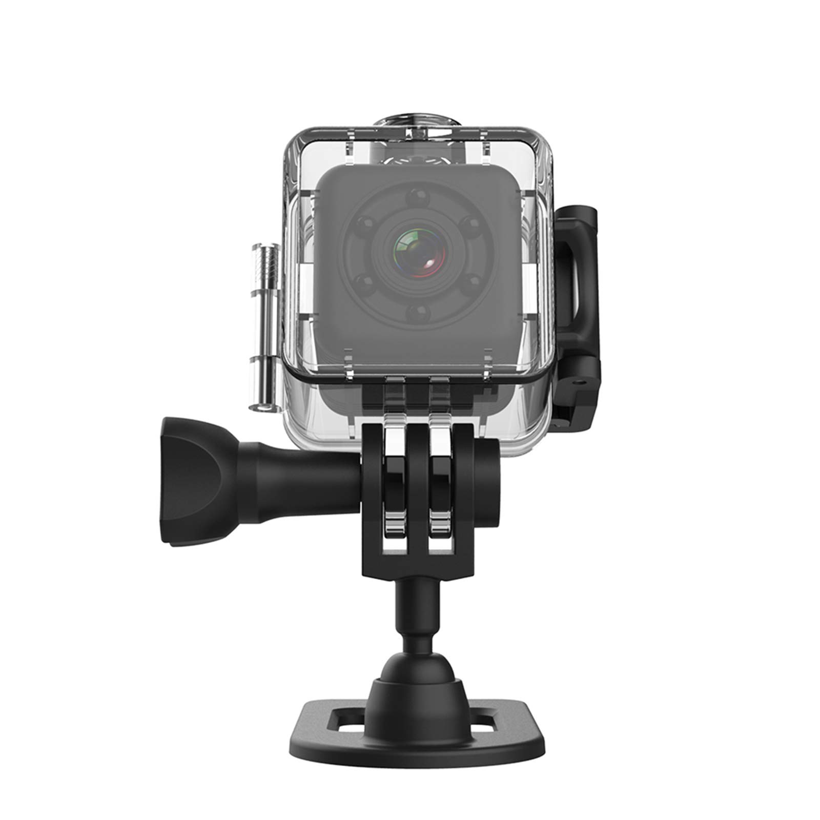 WiFiアクションカメラ、4K 20fps Ultra  HD、30m水中防水カメラコントロールレンズ焦点距離3.2mm、ナイトビジョン機能付き、アクセサリーキット付きのアウトドアスポーツに適しています
