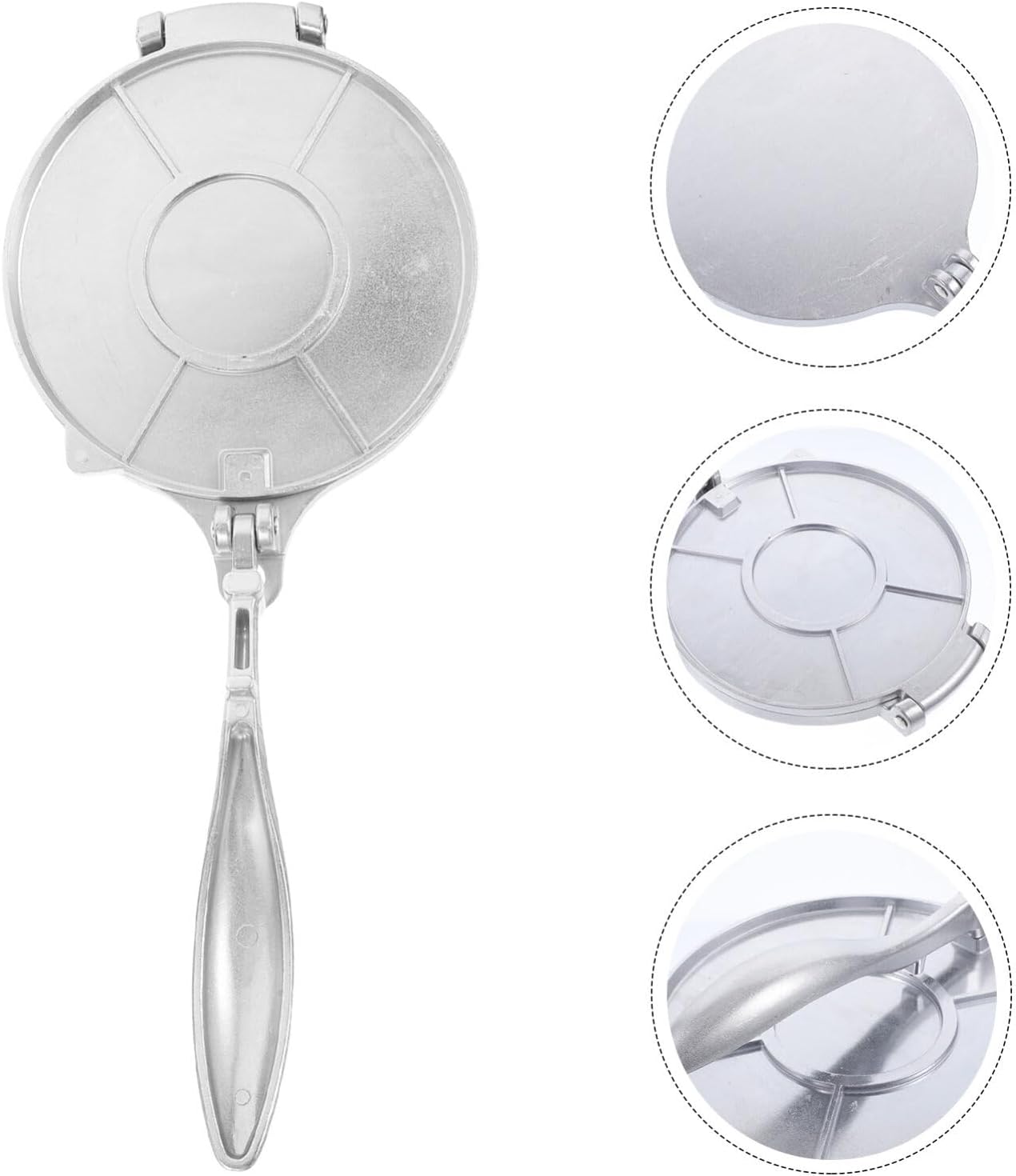 Mobestech Large Corn Tortilla Press Machine Aluminum Alloy Tortilla Maker Non-stick Surface