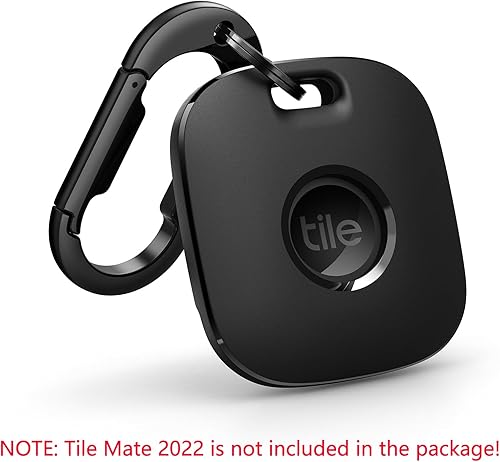Miniatura 9 de SURITCH Funda para Tile Mate 2022, soporte para Tile Mate con mosquetón antipérdida, llavero de cubierta protectora para Tile Mate 2022 - (morado)