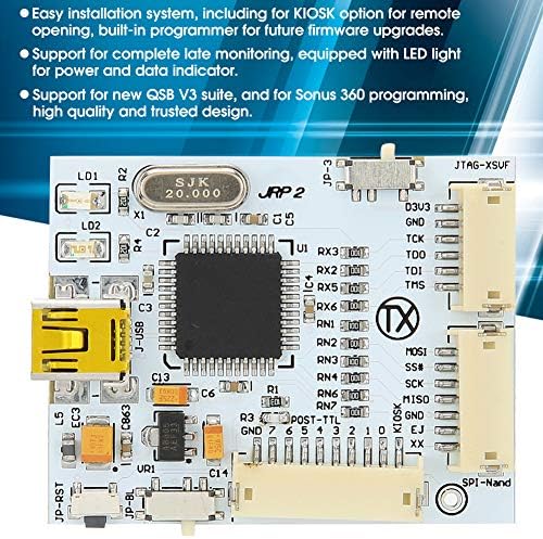 ASHATA TX Programmer V2 for 360 Game Console, NAND for CR JTAG Programming, for 360 Mainboard Cable Repair Tools Set for CoolRunners inc, Phat and Slim, etc