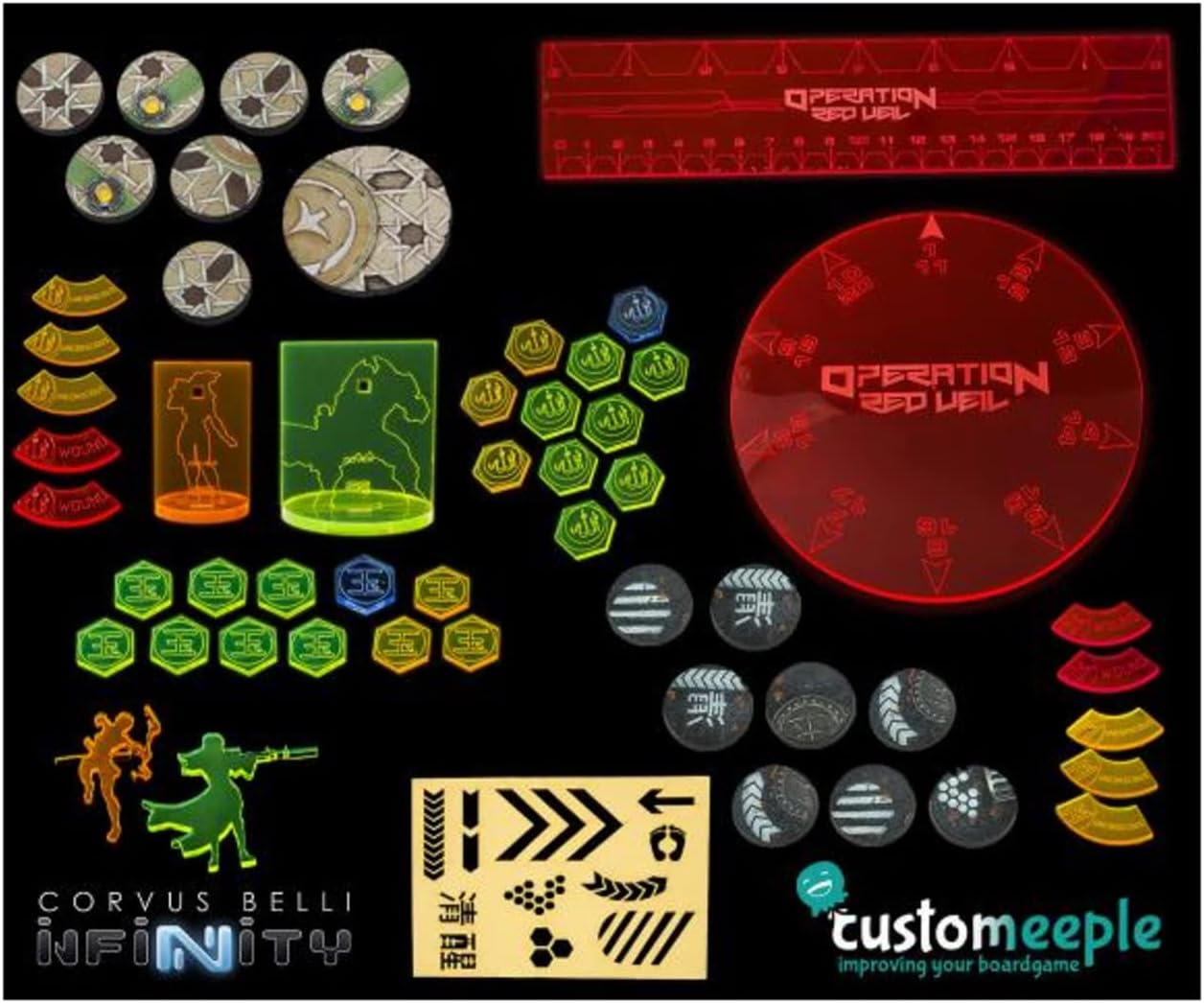 Operation Red Veil Deluxe Token Pack