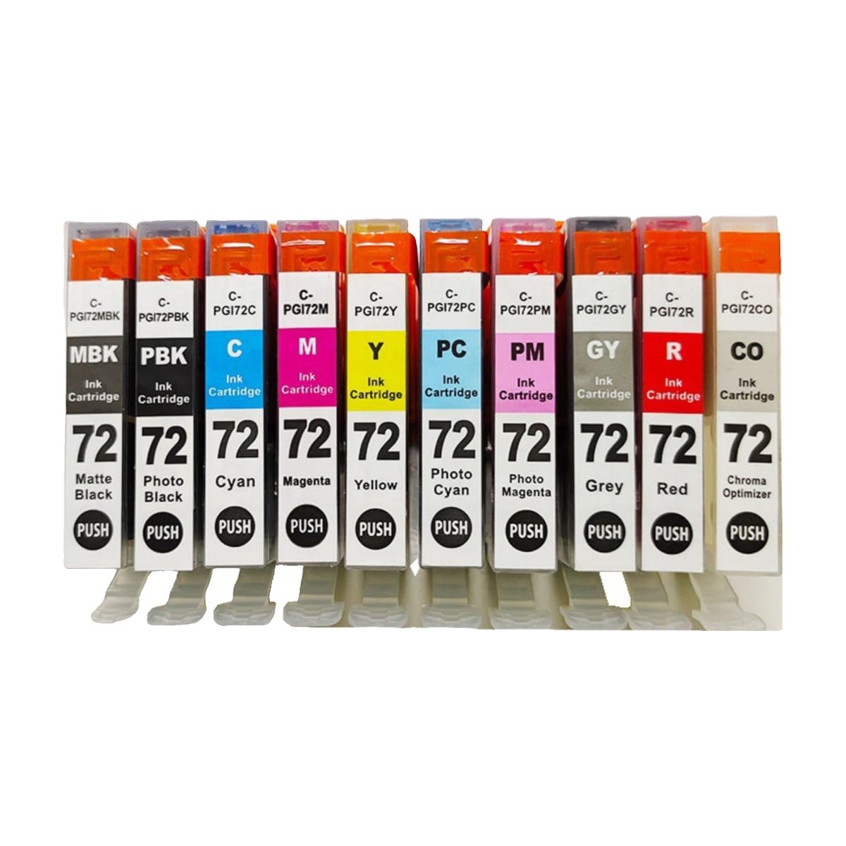 Encre PGI-72PBK pour corriger les reflets et variations de teintes