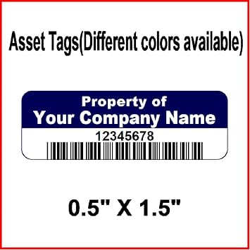 Asset Tag Labels 900