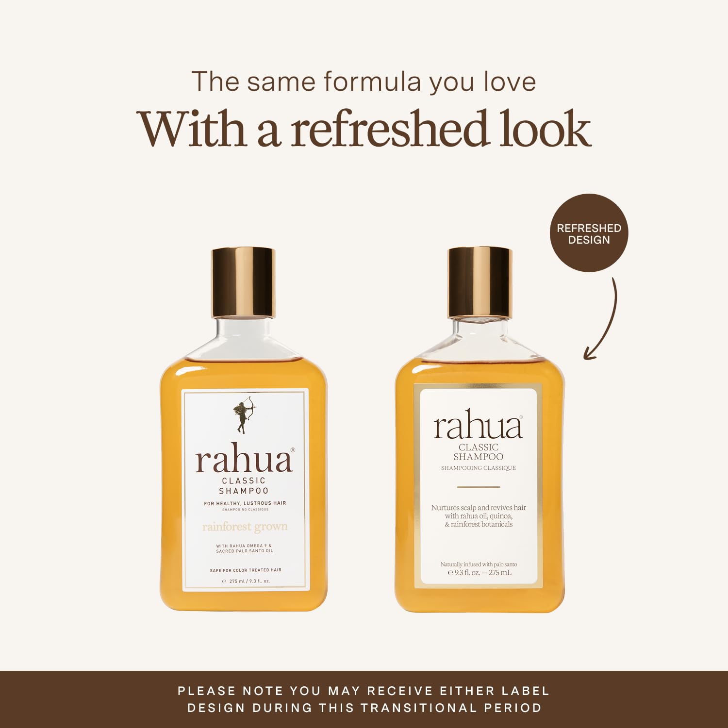 Rahua Classic Organic Shampoo for All Hair Types, 9.3 fl oz