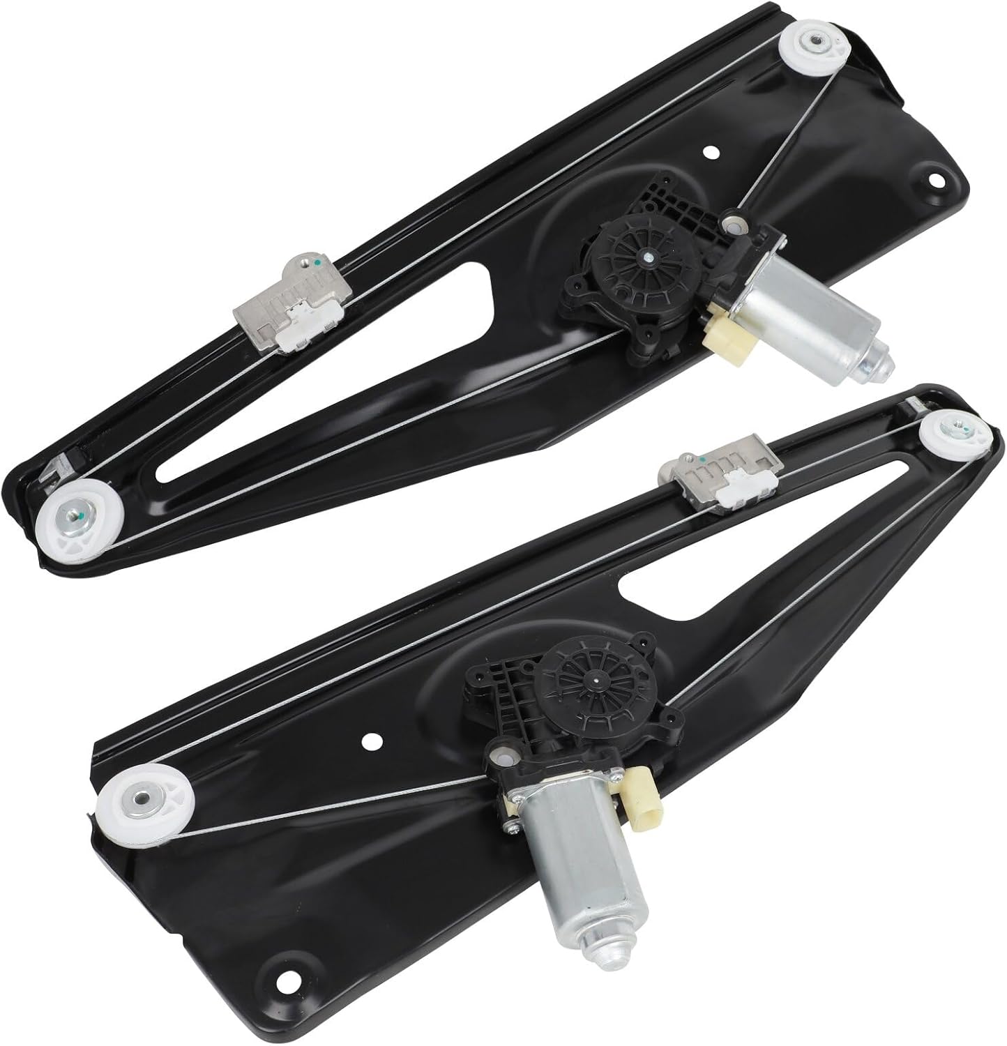 SCITOO 12318697 and 135-58559R Power Window Regulator Driver Side and Passenger Side Compatible for 2003-2009 for Land Rover for Range Rover, Power Window Regulator With Motor