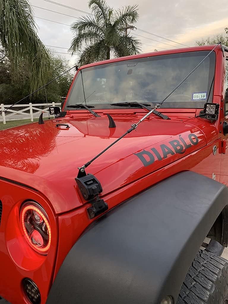 Badass Horns (Non-LED), 73mm