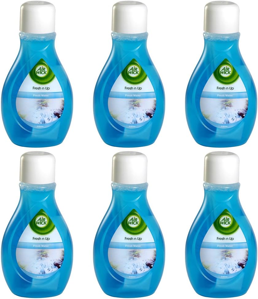 Airwick Fresheners Pull Up Fresh n Up Tabs Bottles x 6 - Fresh Waters