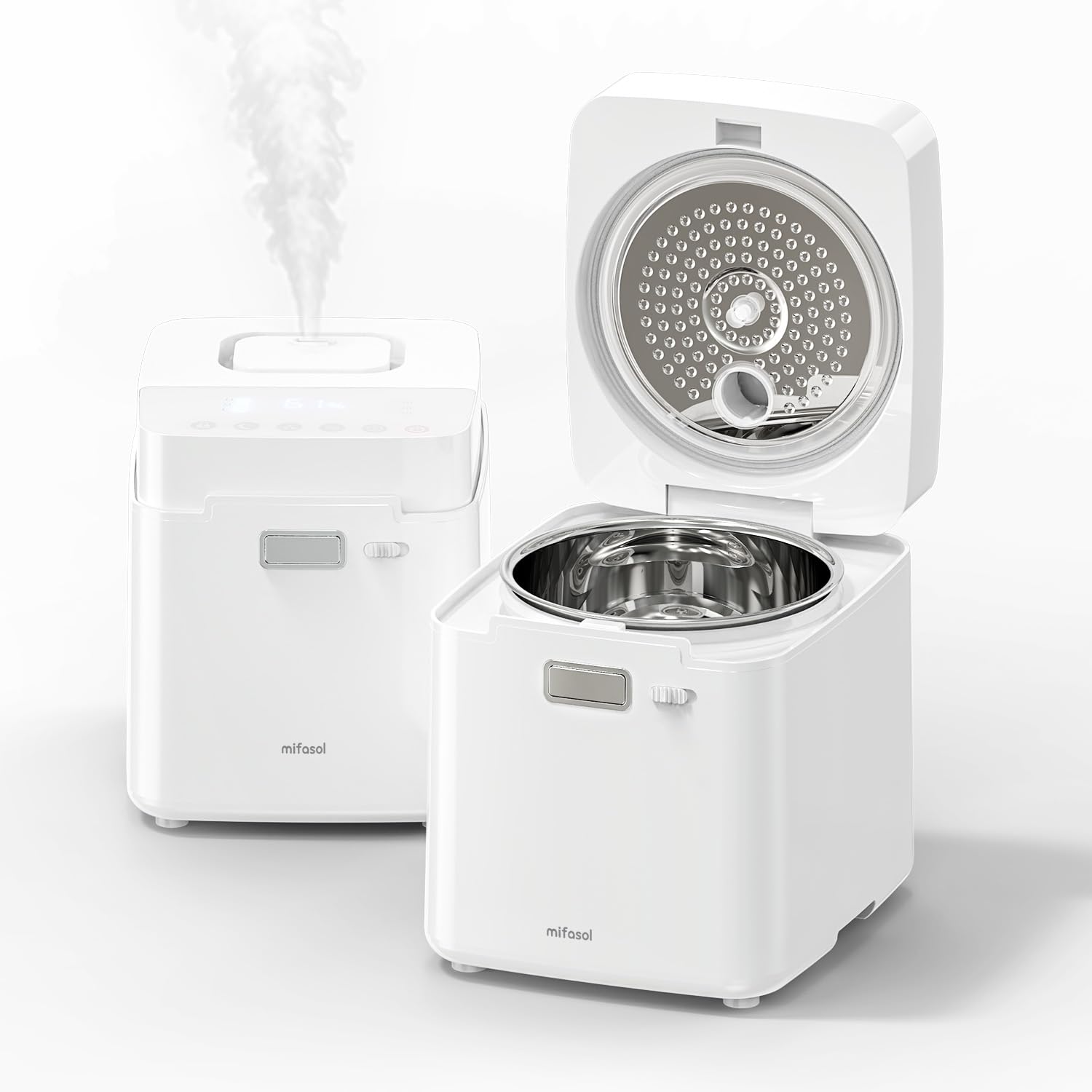 Amazon.co.jp: 加湿器 スチーム式 加熱式 大容量. 3.3L 加湿量 800ml/h