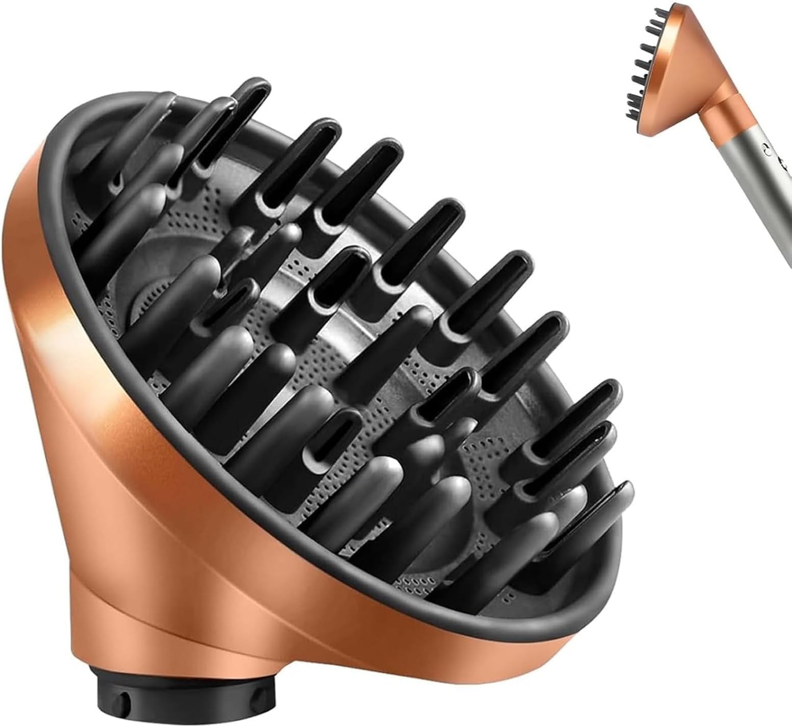 Upgraded Diffuser Nozzle for Dyson Curling Iron Converting for Dyson Airwrap Styler To Hair Dryer Diffuser Nozzle Attachment