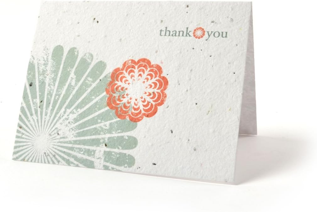Bloomin Thanks A Bunch Seed Paper Greeting Cards - Cherry Blossom {8 Pack}