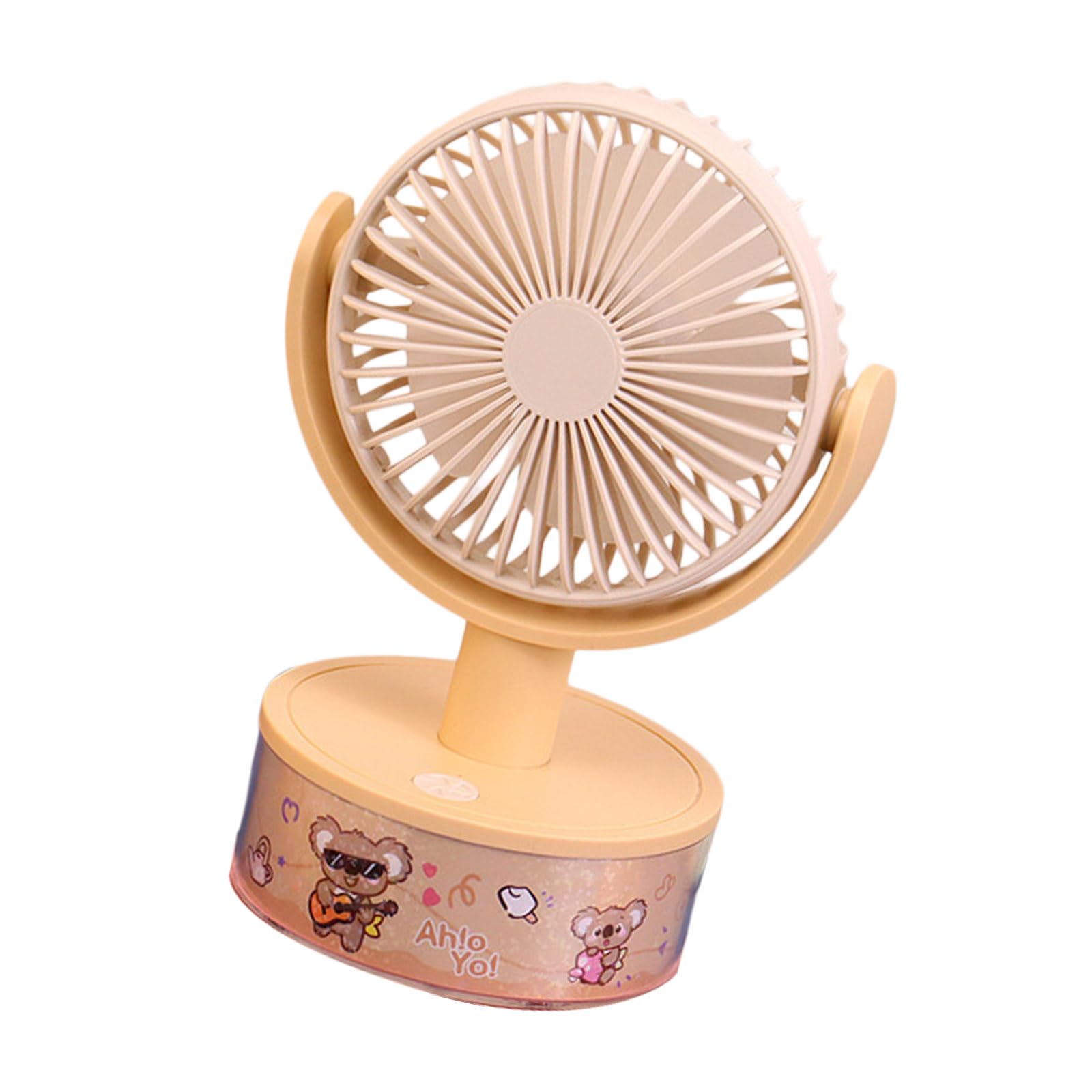 Tsynapter Air Cooling Fan Desk Air Circulation Quiet Fan with Adjustable Speed & Light Texture Suitable for Various Space Portable