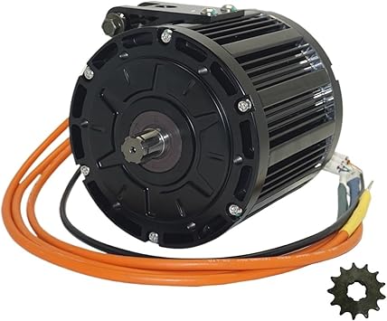 Mid Drive Motor for Electric Dirt Bike Electric Motorcycle Scooter QS Motor QS138 2500W 72V 60H Max 4500RPM Hall PMSM