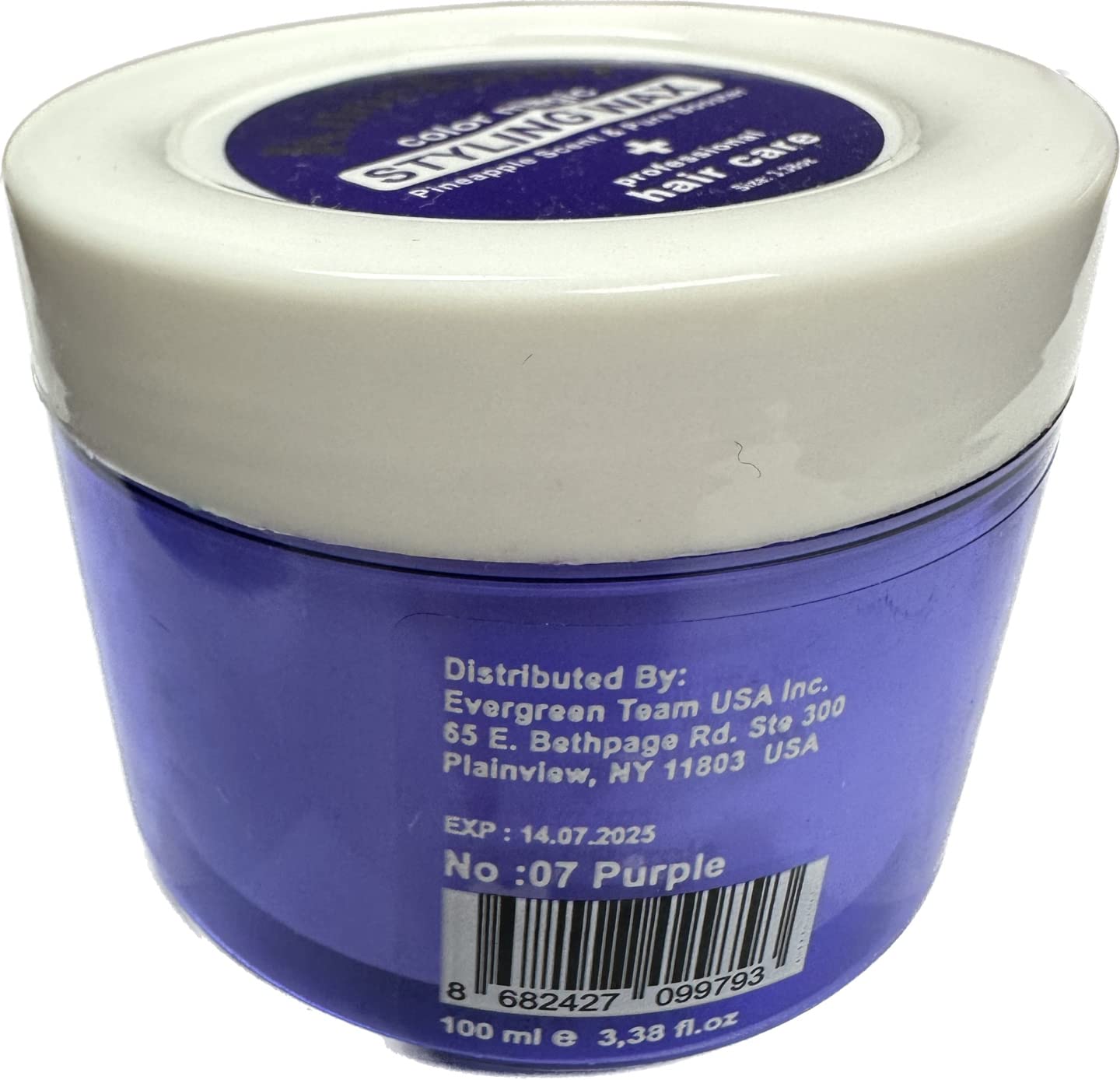 dye dyed Knockout Color Magic – Cera para peinar el cabello 07 morado ...