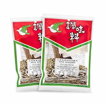 Vietnamese Pho Spice Seasoning Mix, Vietnamese Pho Spice Packet, Pho Spice Bag Seasoning, Pho Bac Spice Seasoning, Gia Vi Pho Bac, 1.5 oz Pack of 2