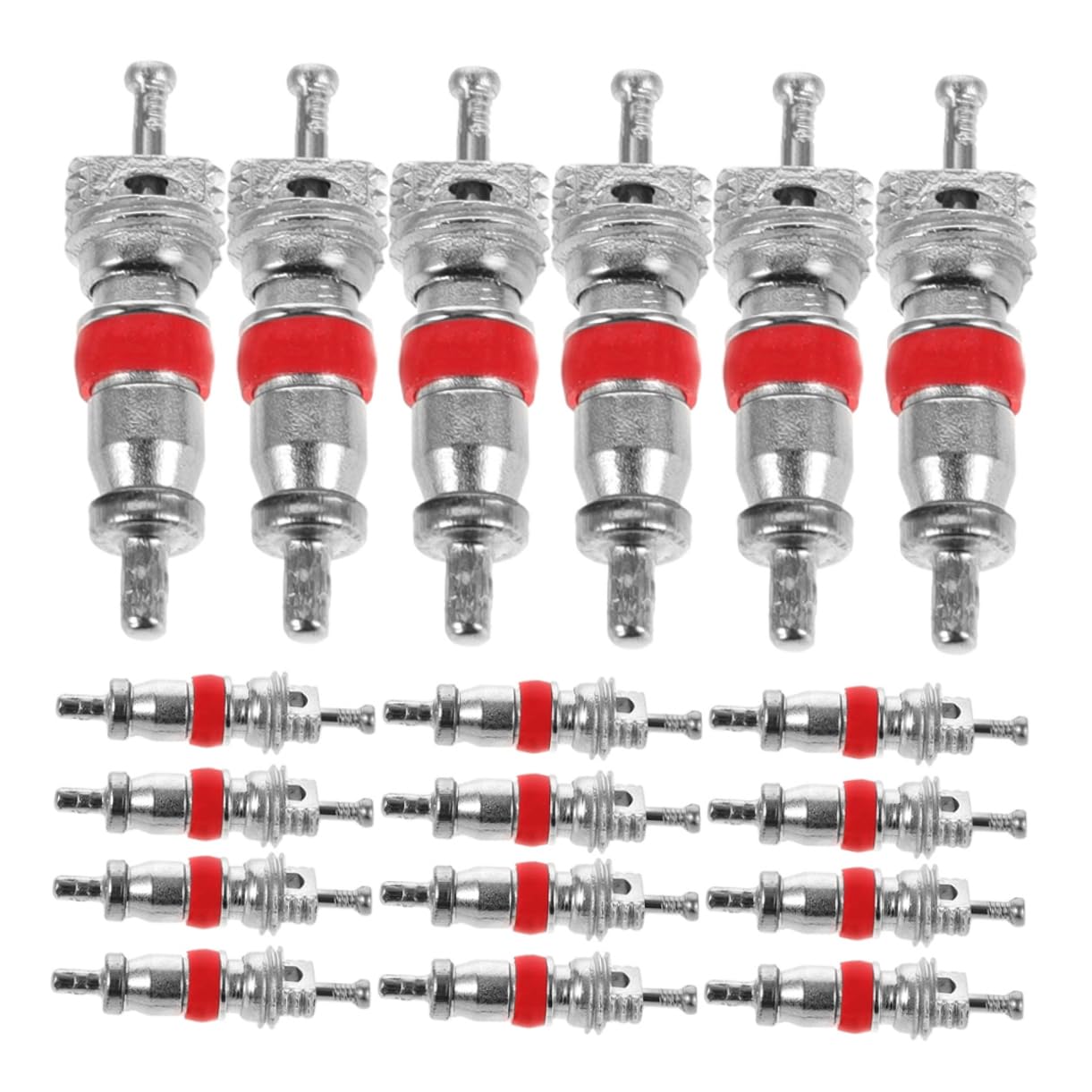 VINTORKY 200pcs Tire Valve Stem Cores for Car Motorcycle Bicycle Easy Installation Leak Prevention Durable Stable Tire Pressure Maintenance Essential Motorcycle Repair Tool