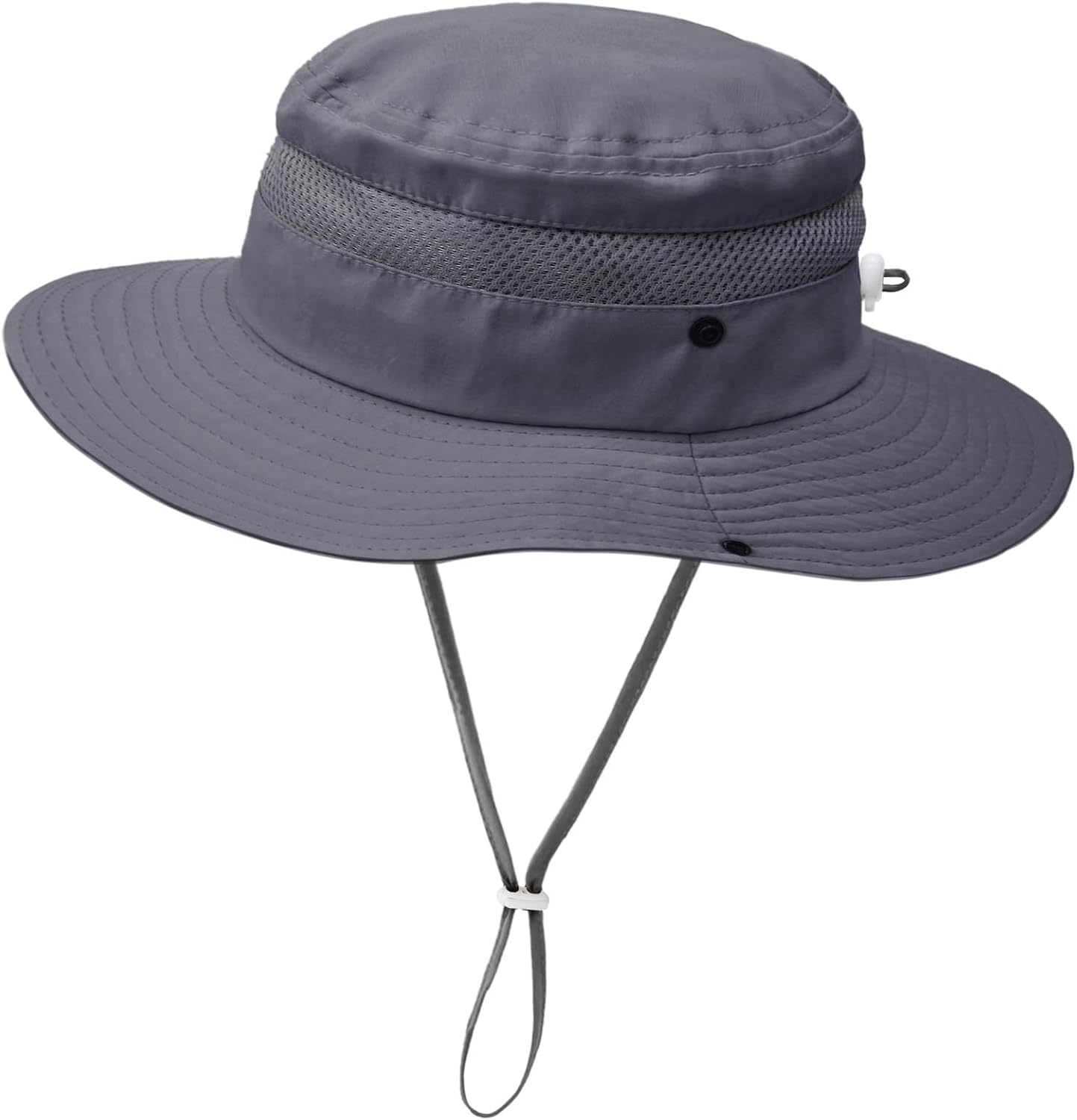Outdoor Kids Sun Hat for Boys Girls Wide Brim Mesh Bucket Hat UPF 50+ Sun Protection Breathable Summer Fishing Safari Hat
