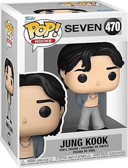 Funko Pop! Rocks: Jung Kook - Jungkook - (Seven) - BTS - Collectable Vinyl Figure - Gift Idea - Official Merchandise - Toys for Kids & Adults - Music Fans - Model Figure for Collectors and Display