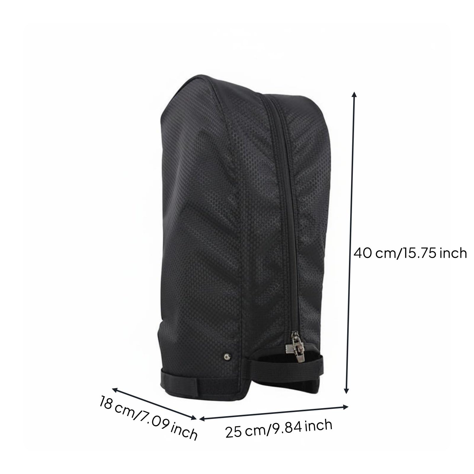 Funda para Palos de Golf Cobertura Cubierta Bolsa Nylon Resistente Ligera Práctica Adecuada para Almacenamiento Viajes, Negro, Style to 5