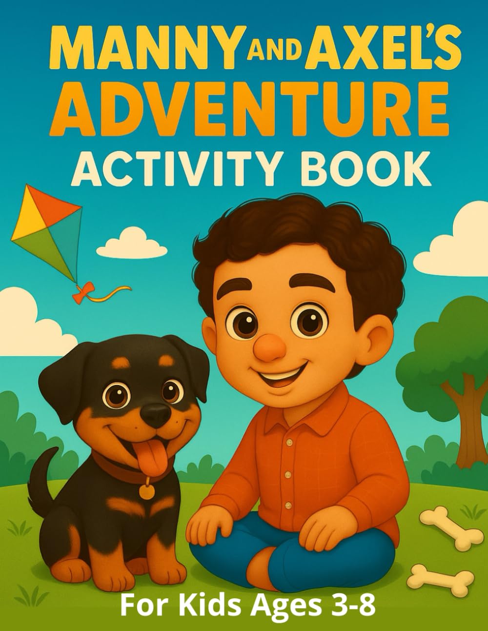 Manny and Axel's Adventure Activity Book Ages 3–8