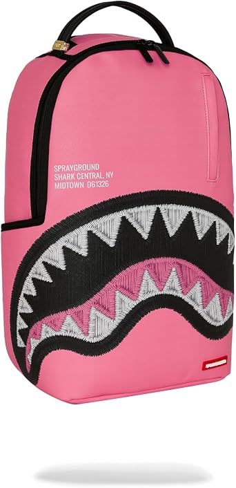 Sprayground SHARK CENTRAL EMBROIDERED EFFECT BACKPACK