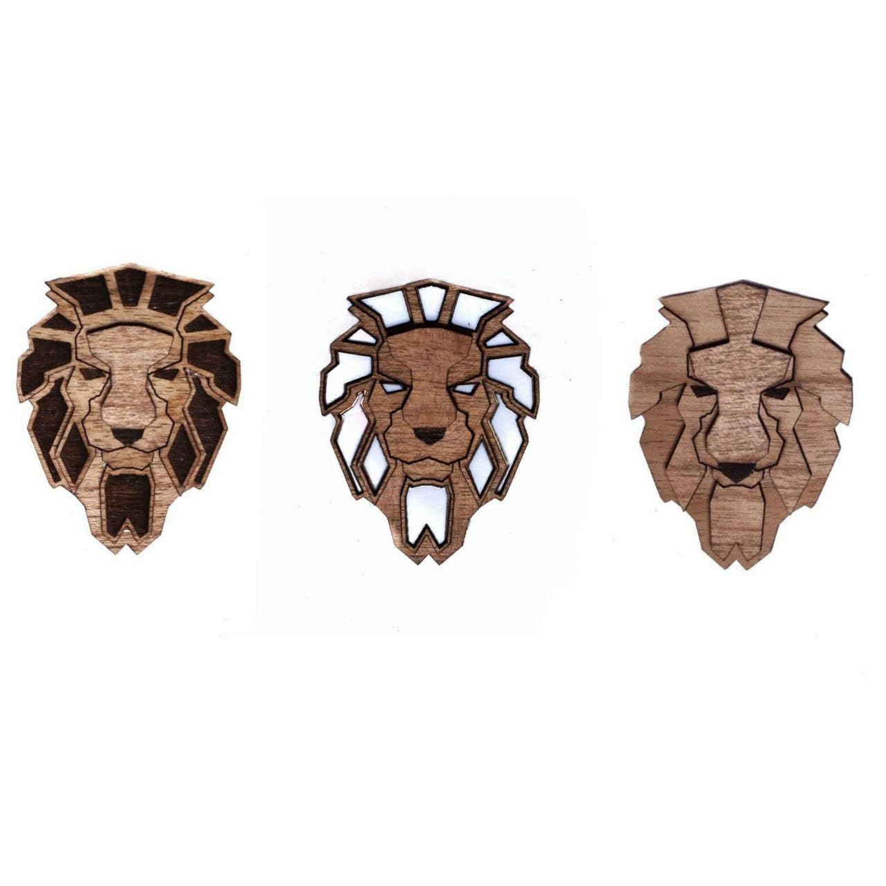 Lion Wooden Brooch Combo Pack of 3 (B0CSSV4W8V) Amazon Price History, Amazon Price Tracker